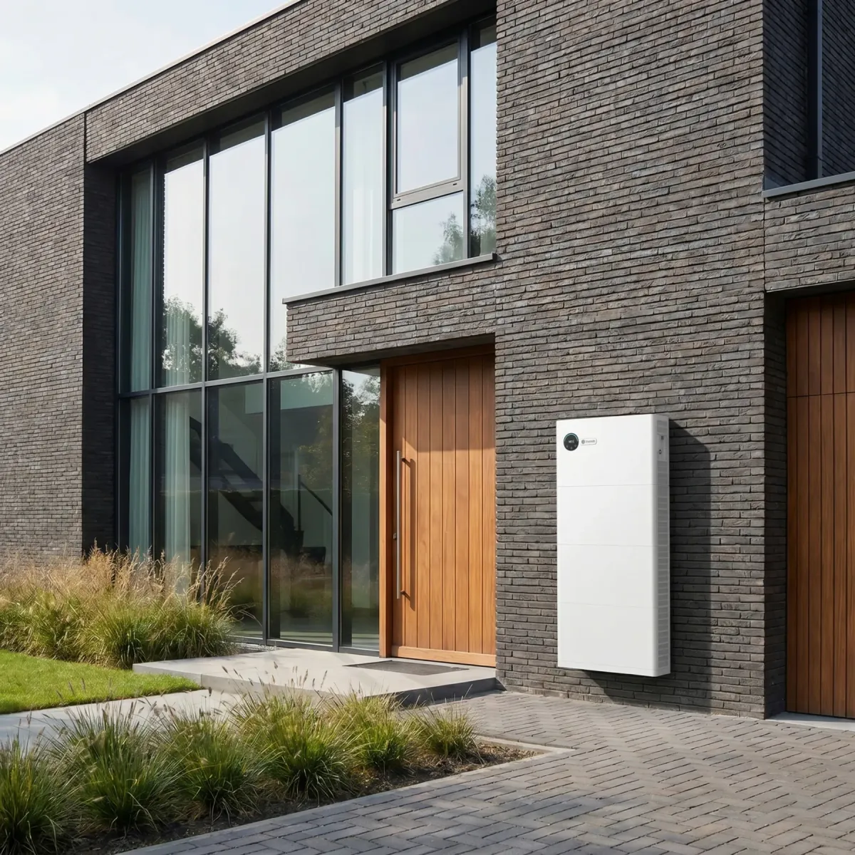 Woning met een Tureon thuisbatterij